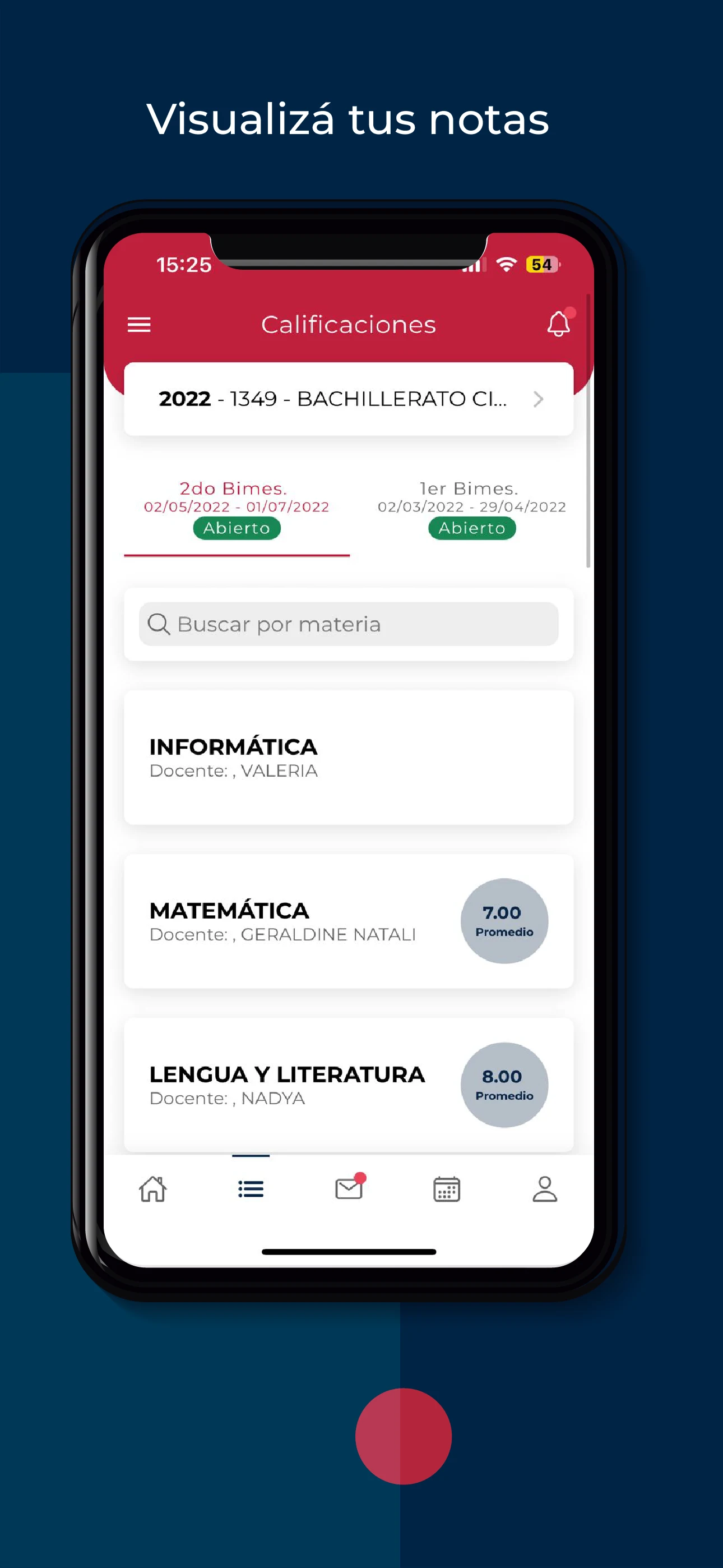 Quinttos - Colegios/Academias screenshot